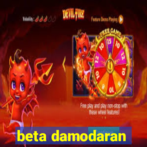 beta damodaran